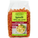 Paste Fainoase Spirelli din Linte Rosie Fara Gluten Bio 300gr Rapunzel