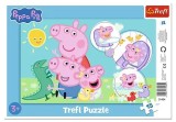 PUZZLE TREFL 15 CU CADRU PEPPA PIG CEA MAI DRAGUTA PURCELUSA