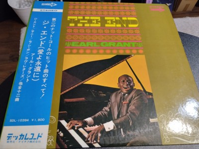 Vinil &amp;quot;Japan Press&amp;quot; Earl Grant &amp;ndash; The End (VG) foto