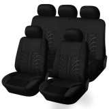 Set Huse Scaune Auto RoGroup Mesh, 9 Bucati, culoare negru Automobile ProTravel