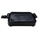 Gratar electric Studio Casa Mr.Grill SC2120, tava scurgere detasabila, 1200 W, reglare temperatura, Negru