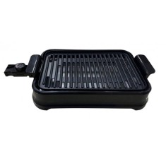 Gratar electric Studio Casa Mr.Grill SC2120, tava scurgere detasabila, 1200 W, reglare temperatura, Negru