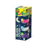 Plastilina colorata vegana Glow Feel Good 4 x 90gr