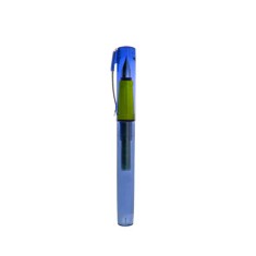 Stilou Daco El Patron, Corp Albastru/Verde, Penita Iridium de tip F, Corp din Plastic, Stilou Daco, Stilou Scolar Daco, Stilouri Daco cu Rezerva Stand foto