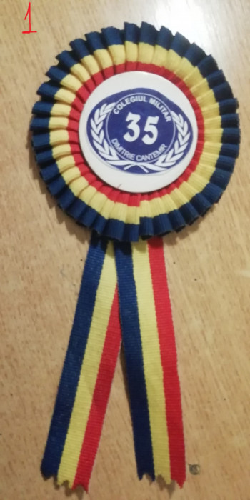 M3 C16 - Cocarda tricolora - Colegiul militar Dimitrie Cantemir