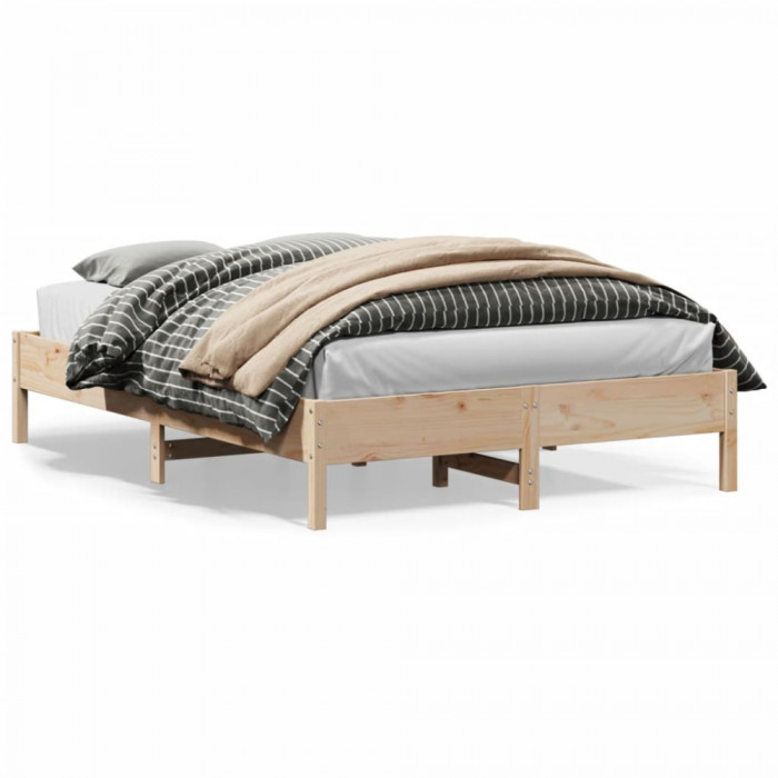 Cadru de pat, 120x200 cm, lemn masiv de pin GartenMobel Dekor