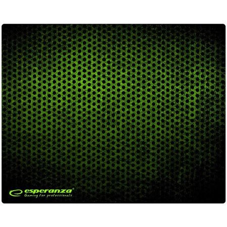 MOUSE PAD GAMING GREEN 44X35