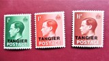 Anglia /Regatul Unit 1936 - King Edward VIII - Timbre cu supratipar &quot;TANGIER&quot; - MNH - Gumate - Serie completa (T162)