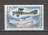 Franta.1968 50 ani zborul postal Paris-St.Nazaire XF.264, Nestampilat