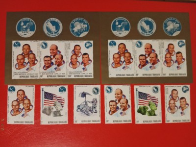 TOGO, APOLLO - BLOC + SERIE COMPLETĂ + BLOC SUPRATIP. MNH foto