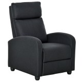 HOMCOM fotoliu recliner, 69x87x100,5cm, negru | AOSOM RO