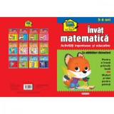 Cumpara ieftin Scoala acasa, Invat matematica, 5-6 ani
