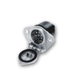 Ornament schimbator crom Breckner , nuca schimbator compatibila Dacia Logan 1