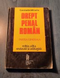 Drept penal roman partea generala Constantin Mitrache