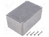 Carcasa aluminiu, 80mmx125mmx58mm, IP66, HAMMOND - 1550Z108