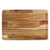 Tocator din lemn de salcam, 45x30x2cm, dreptunghiular, CMCLASS