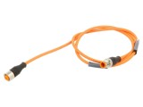 Cablu LUMBERG AUTOMATION RST 4-RKT 4-251/1M pentru senzori și automatizări, izolație PUR, 1m