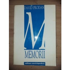 Memorii- David Prodan