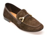 Mocasini EPICA maro, G45676, din piele intoarsa