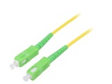 Patch Cord cu Fibră Optică SC/APC 5m OS2 - 9/125um