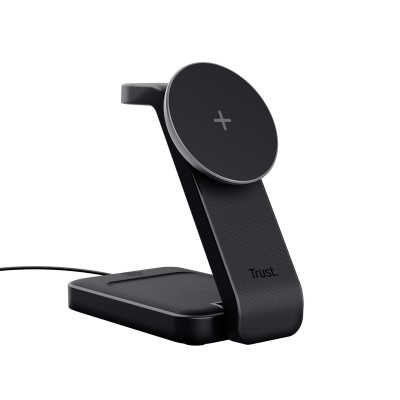 Stand de incarcare 3-in-1 Trust Viro, putere intrare 20W, interfata foto