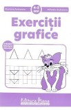 Cumpara ieftin Caiet Exercitii Grafice 4-5 ani - Mariana si Mihaela Andreianu | Pregatire Scris, Dezvoltare Motricitate Fina | Carti Copii Educative