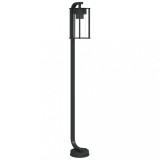 Cumpara ieftin Lampa exterioara de podea, negru, 100 cm, otel inoxidabil