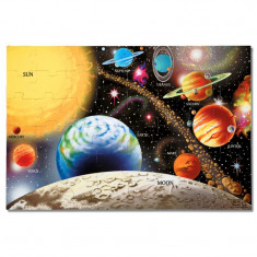 Puzzle de podea Sistemul Solar Melissa and Doug, 48 piese