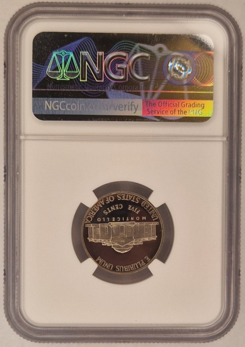 United States, SUA, Statele Unite, 5 centi 1998, NGC PF69 ULTRA CAMEO, gradata,