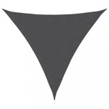 Cumpara ieftin Parasolar, antracit, 3x3x3 m, tesatura oxford, triunghiular