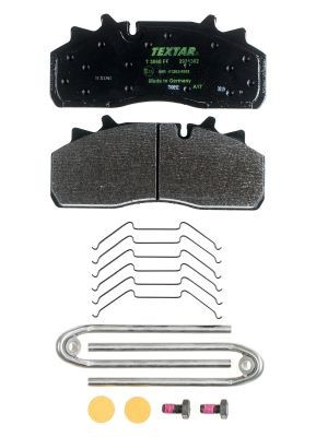 TEXTAR 2931302 Lightweight Technology set placute frana,frana disc