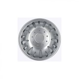 Set 4 Capace Roți 16 Inch Dubă, Model Bombat ALM, Plastic ABS, Montare Ușoară, Rezistente Impact/Vreme