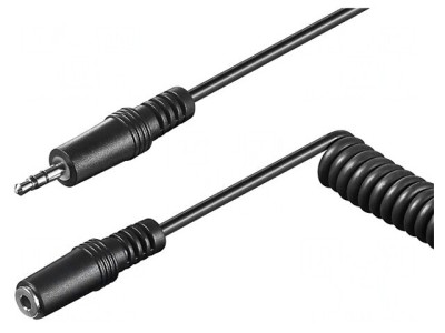 Cablu Audio Jack 3,5mm 5m Negru PVC foto