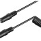 Cablu Audio Jack 3,5mm 5m Negru PVC