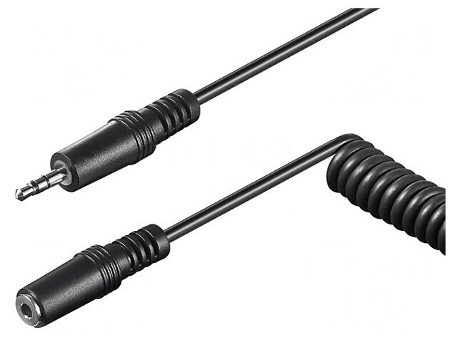 Cablu Audio Jack 3,5mm 5m Negru PVC