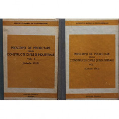 Emilia Ilie (red.) - Prescriptii de proiectare pentru constructii civile si industriale, 2 vol. (editia 1980)