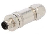 Mufă M12 4 PIN tată DeviceNet CANopen IP67 pe cablu, TE Connectivity