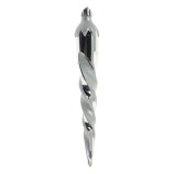 Globuri de Craciun, argintiu, N3/L604406AS, plastic, set 6 buc