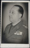 Fotografie tip Carte postala, Colonel din armata regala romana in perioada celui de-al doilea razboi mondial
