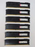 Kit Memorie RAM Kingston HyperX Fury Black 8GB (2x4GB) DDR3 1866MHz CL10 1.5V HX318C10FB/4