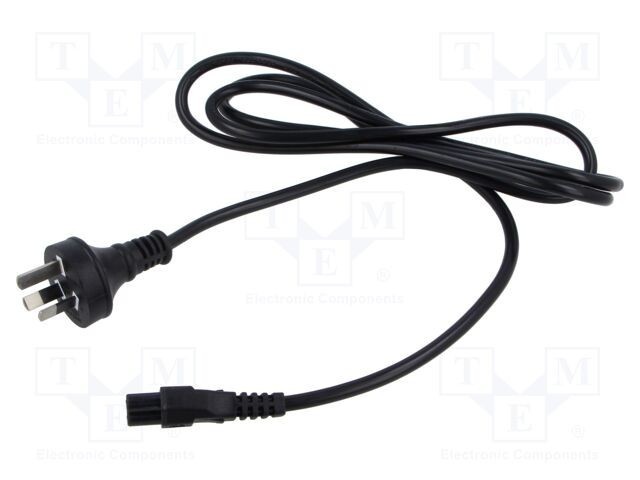 Cablu 3x0,75mm2 AS/NZS 3112 IEC C5 mamă PVC 1,8m POS