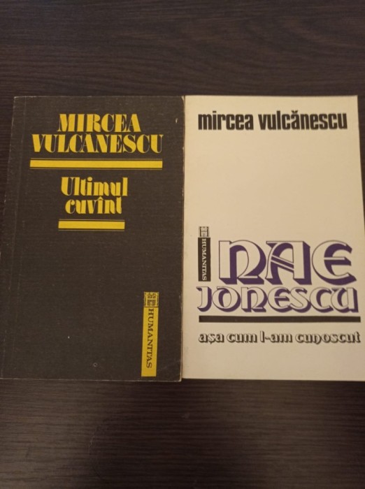 Mircea Vulcanescu - Ultimul cuvant/Nae Ionescu