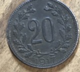 MNDSTR AUT202 - Austro-Ungaria - 20 heller 1917