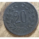 MNDSTR AUT202 - Austro-Ungaria - 20 heller 1917