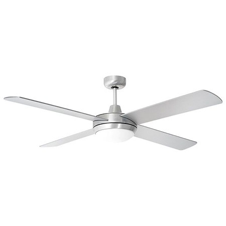 Ventilator tip candelabru 2x e27 - argintiu