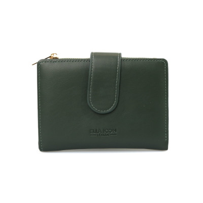 Portofel de dama Click, Ella Icon, Verde inchis, 14x10cm ComfortTravel Luggage foto