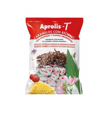 Dropsuri Umplute cu Propolis si Plante Aromate 100gr Aprolis foto