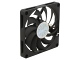Ventilator DC axial 12V 80x80x10,8mm 27,09dBA EBR negru