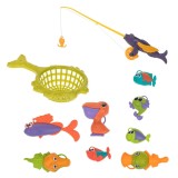 Joc de Pescuit cu Undiță și Minciog, 8 Pești, Multicolor, CMCLASS