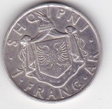Albania 1 Frang Ar Zog I 1935